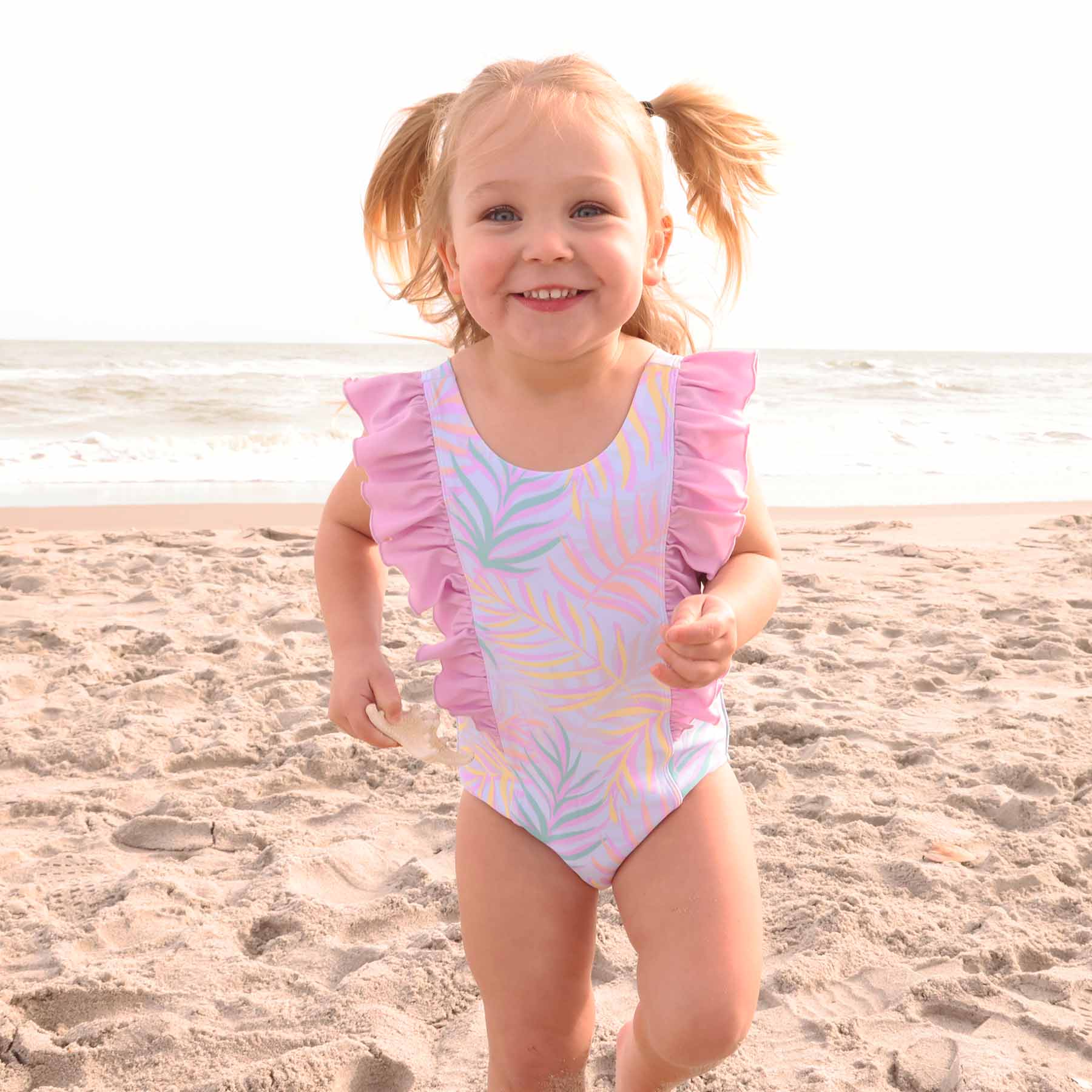  Double Ruffle One Piece | Island Palms、mySite、layawaytickets