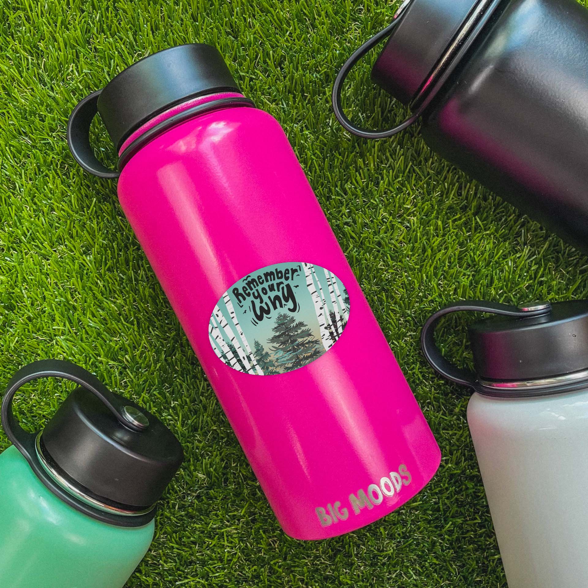  Remember Your Why Positivity Sticker、mySite、elrpsem3k