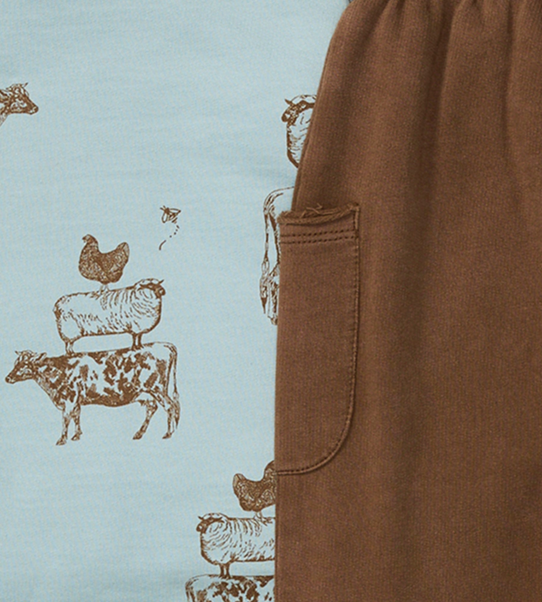  Stacked Farm Animals Shirt and Pant Set、mySite、layawaytickets