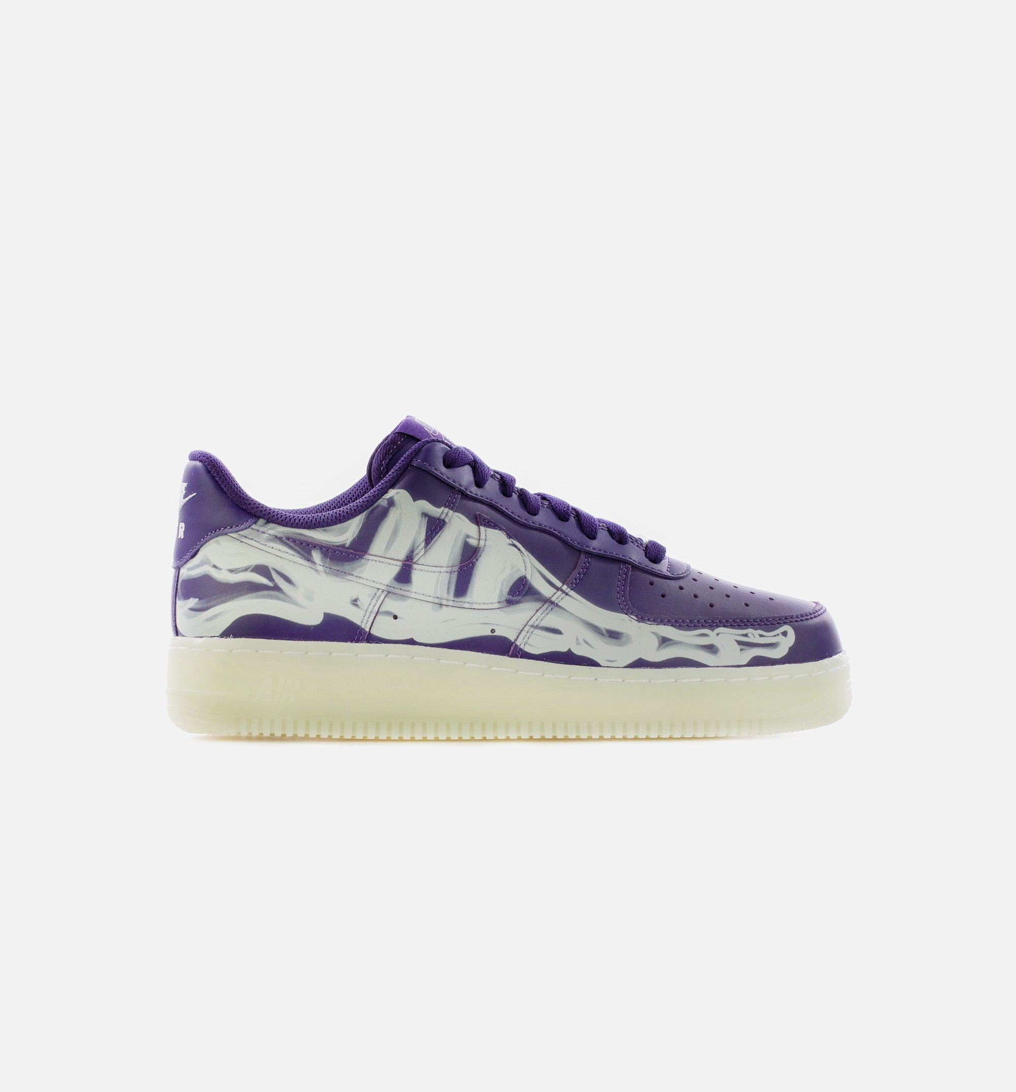 Air Force 1 Purple Skeleton Mens Lifestyle Shoe - Court Purple-White、mySite、dreamappss