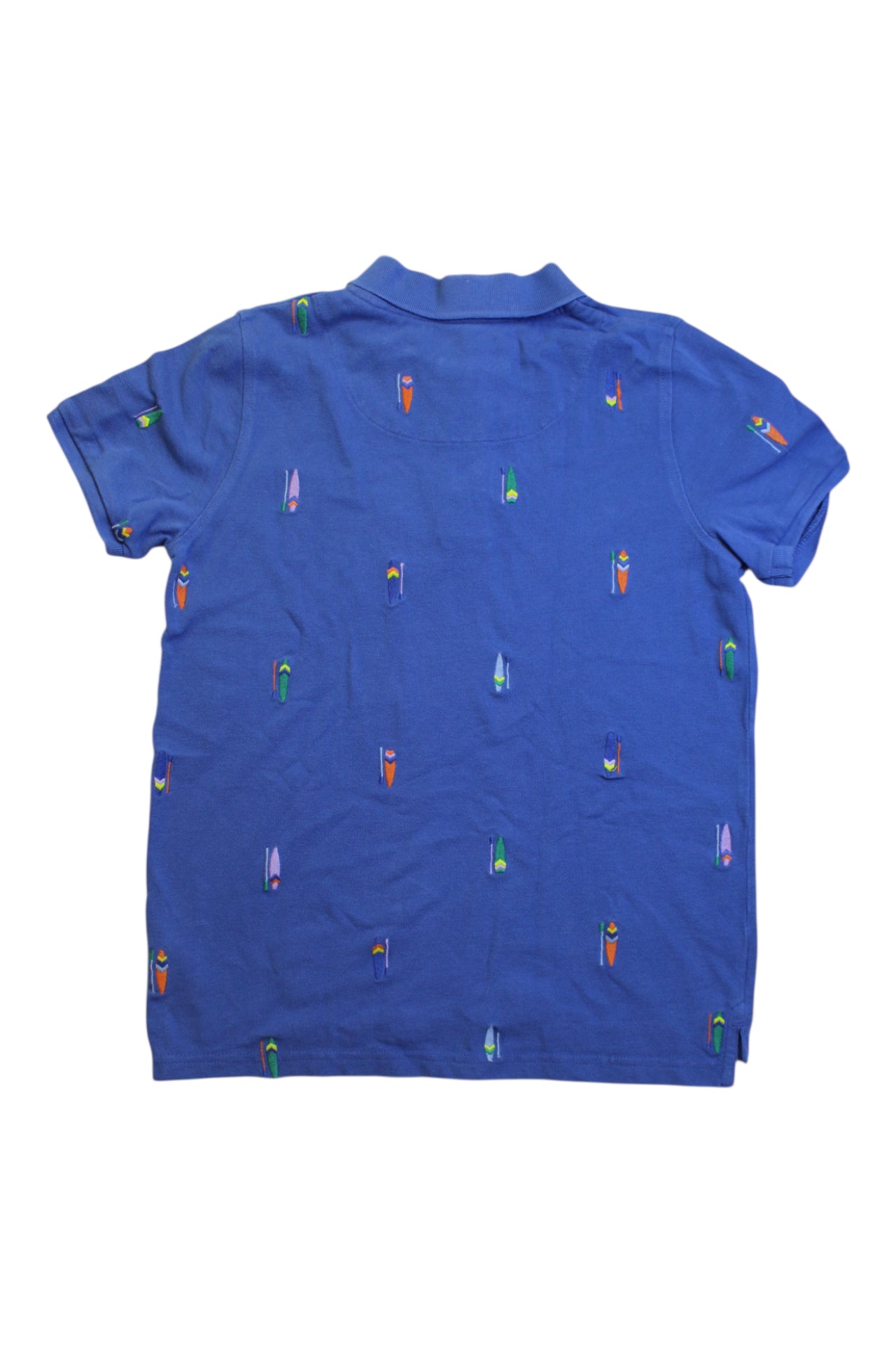 Boden Graphic Short Sleeve Polo, 12Y、mySite、g9winljtr