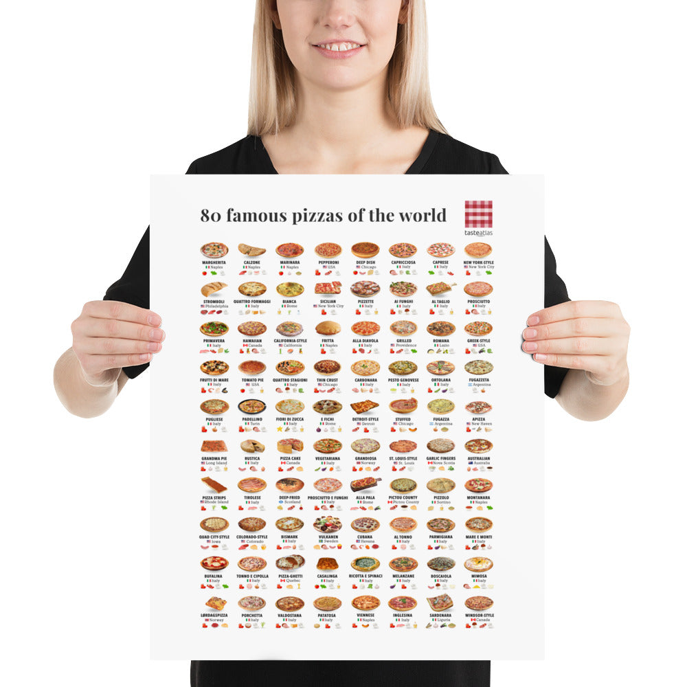 80 famous pizzas of the world (in)、mySite、camillekostekn