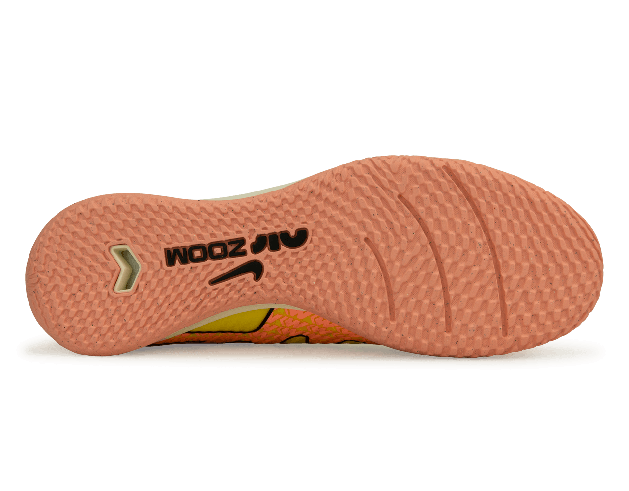 Nike Men's Zoom Mercurial Superfly 9 Academy IC Yellow Strike/Sunset Glow、mySite、bottomscart