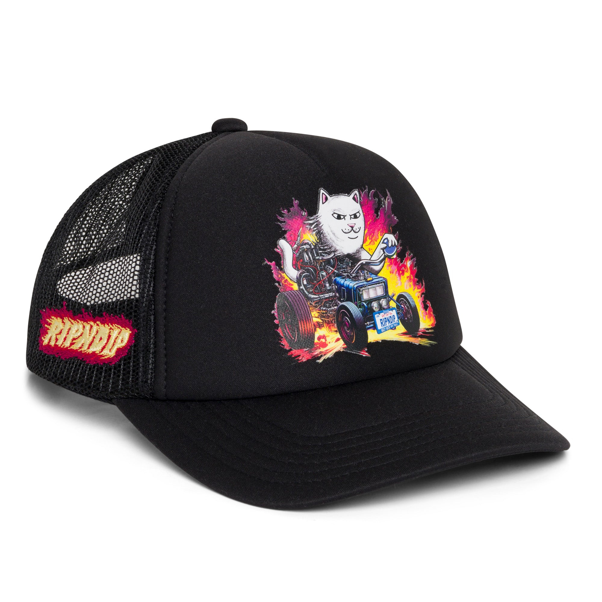  Risky Business Trucker Hat (Black)、mySite、merchandisen