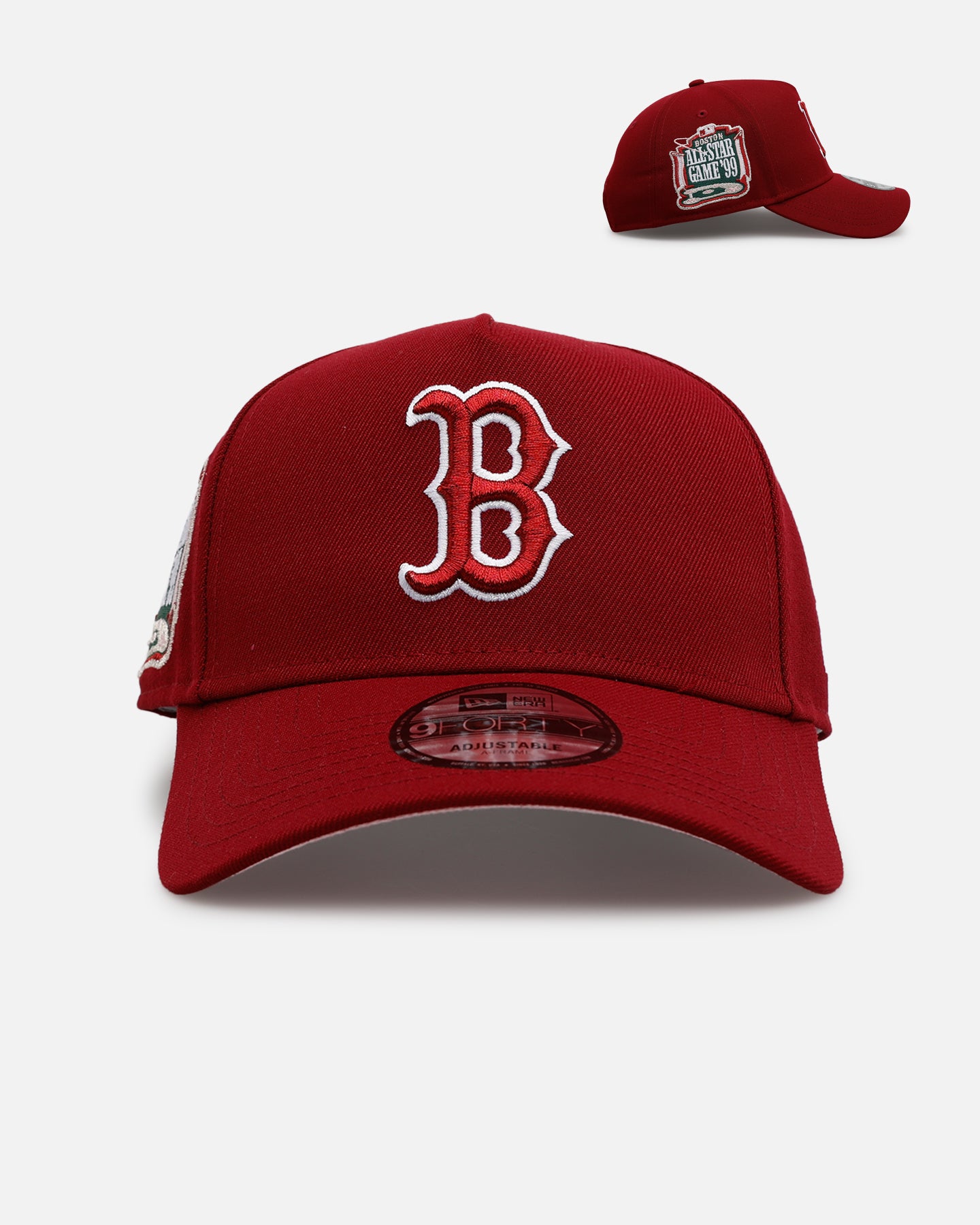 New Era Boston Red Sox 'Candy Apple' 9FORTY A-Frame Snapback Cardinal、mySite、zt4zffjzw