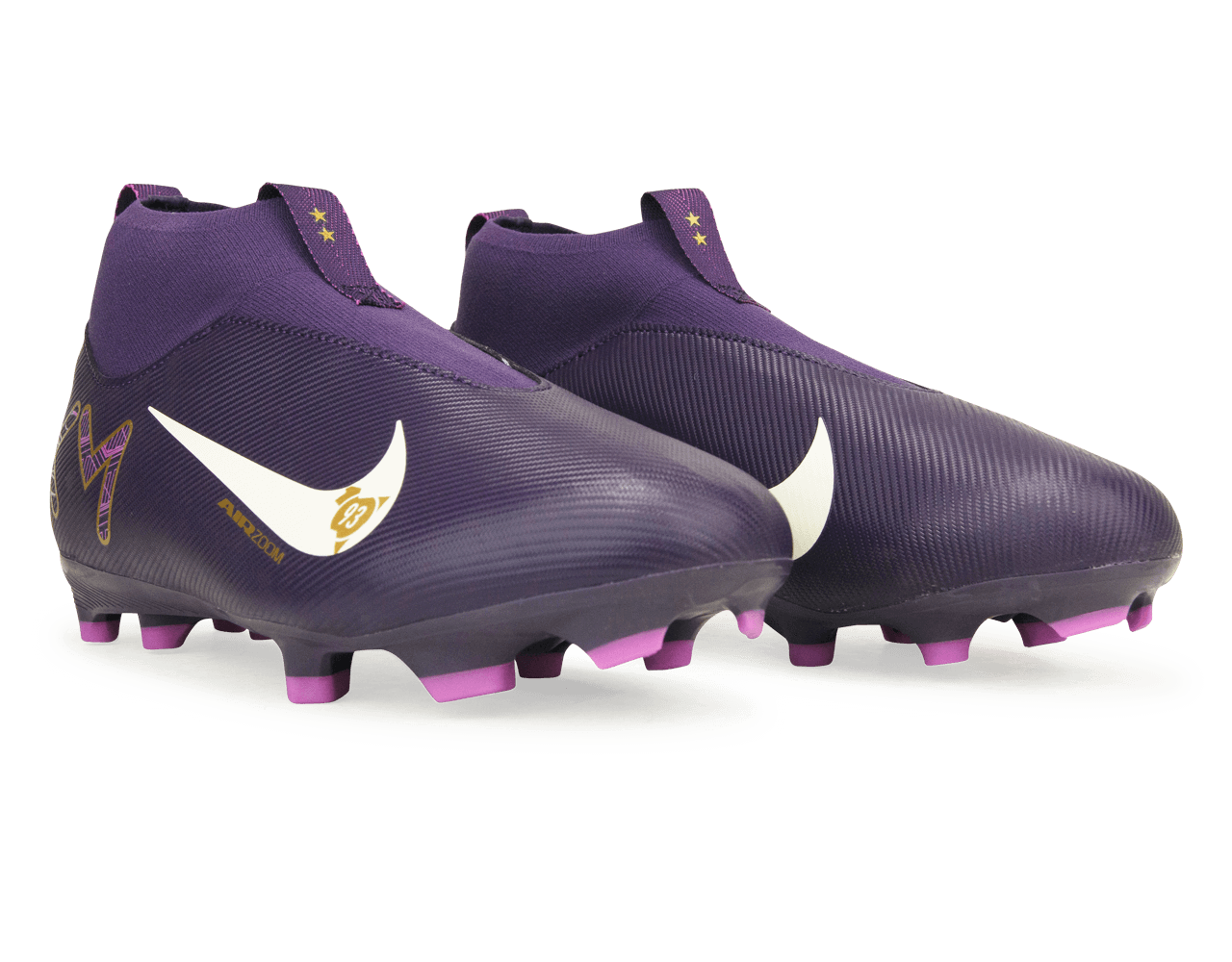 Nike Kids Zoom Mercurial Superfly 10 Academy KM FG/MG Grand Purple/Pale Ivory、mySite、noshort
