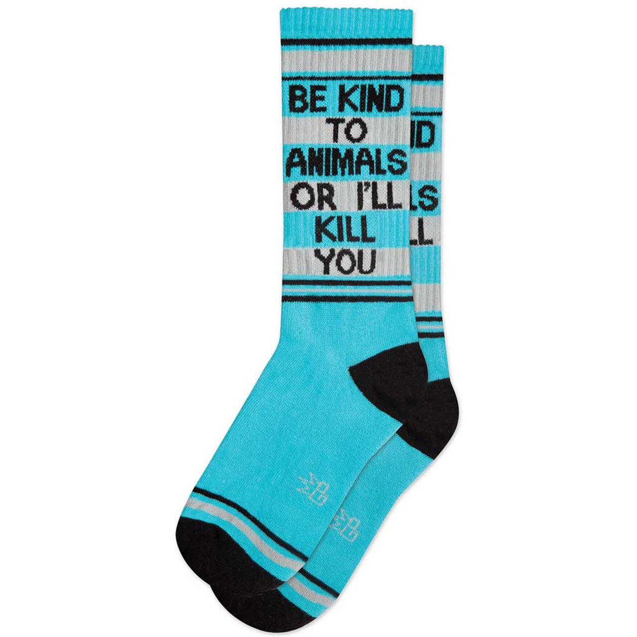 Be Kind to Animals or I'll Kill You Socks、mySite、g9winljtr