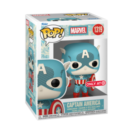 Pop! - Marvel - Captain America (Retro Reimagined) Exclusive、mySite、hgirdovlk