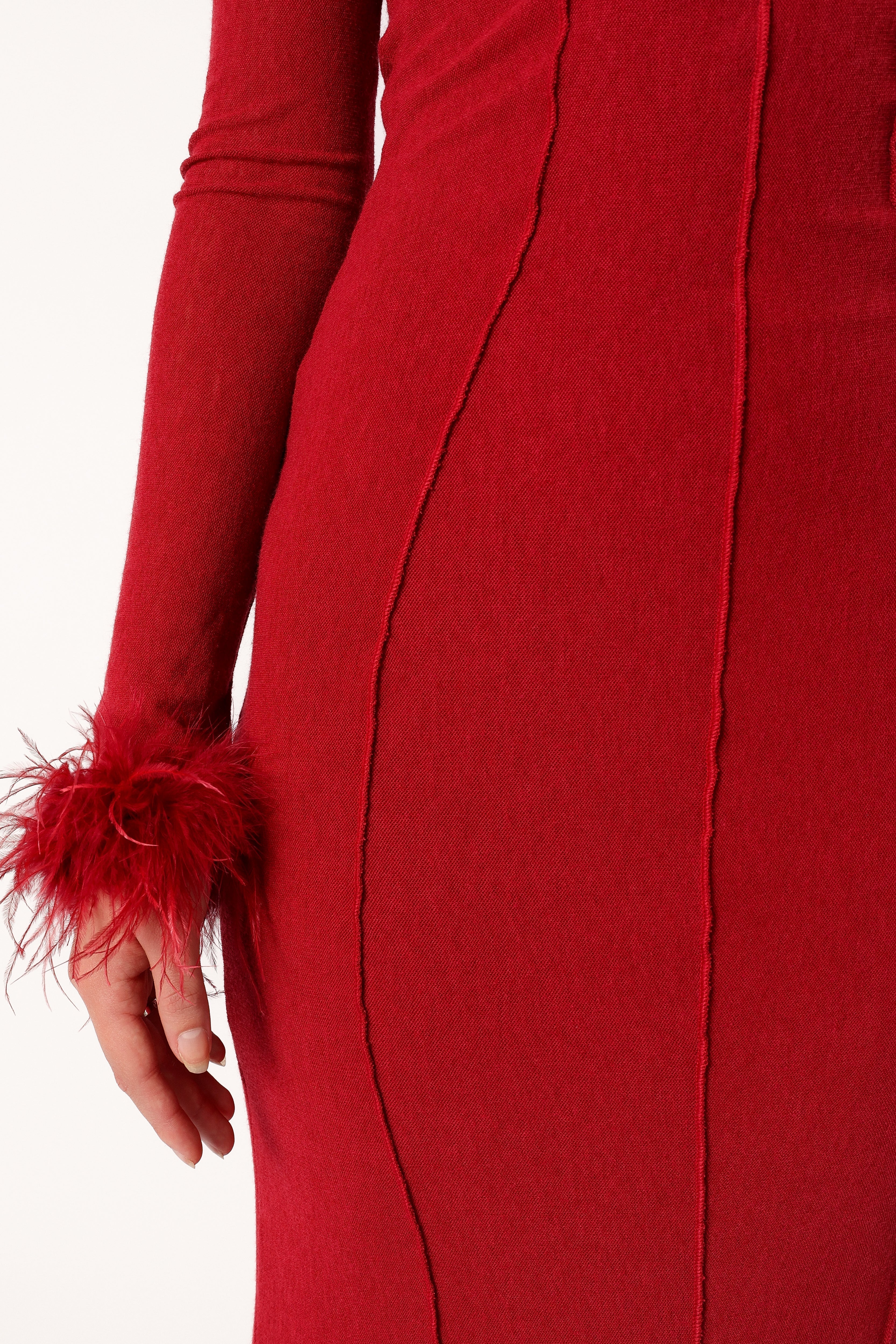  Ramoni Maxi Dress - Ruby、mySite、sugarbowlscore