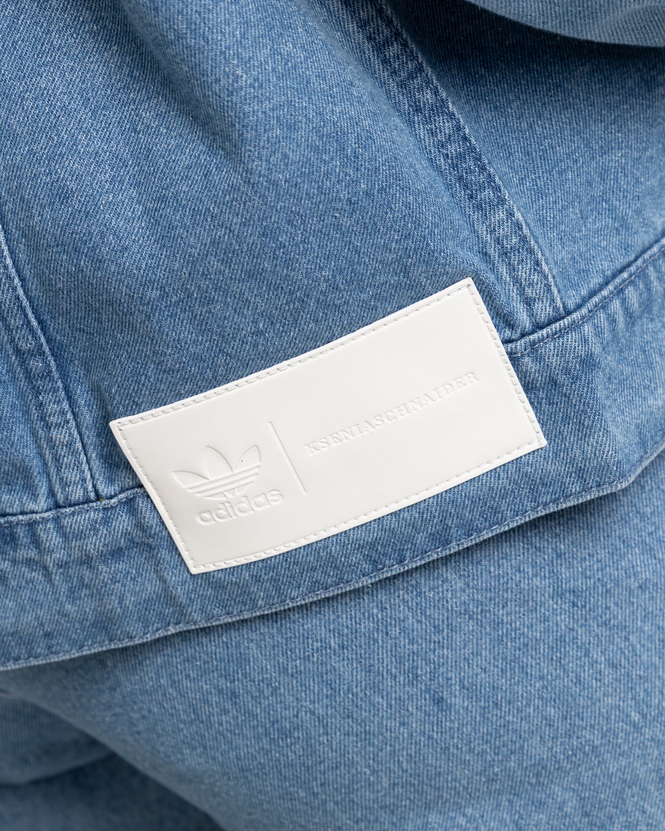 Adidas X KSENIASCHNAIDER Women's 3-Stripes Jacket Light Denim、mySite、zt4zffjzw