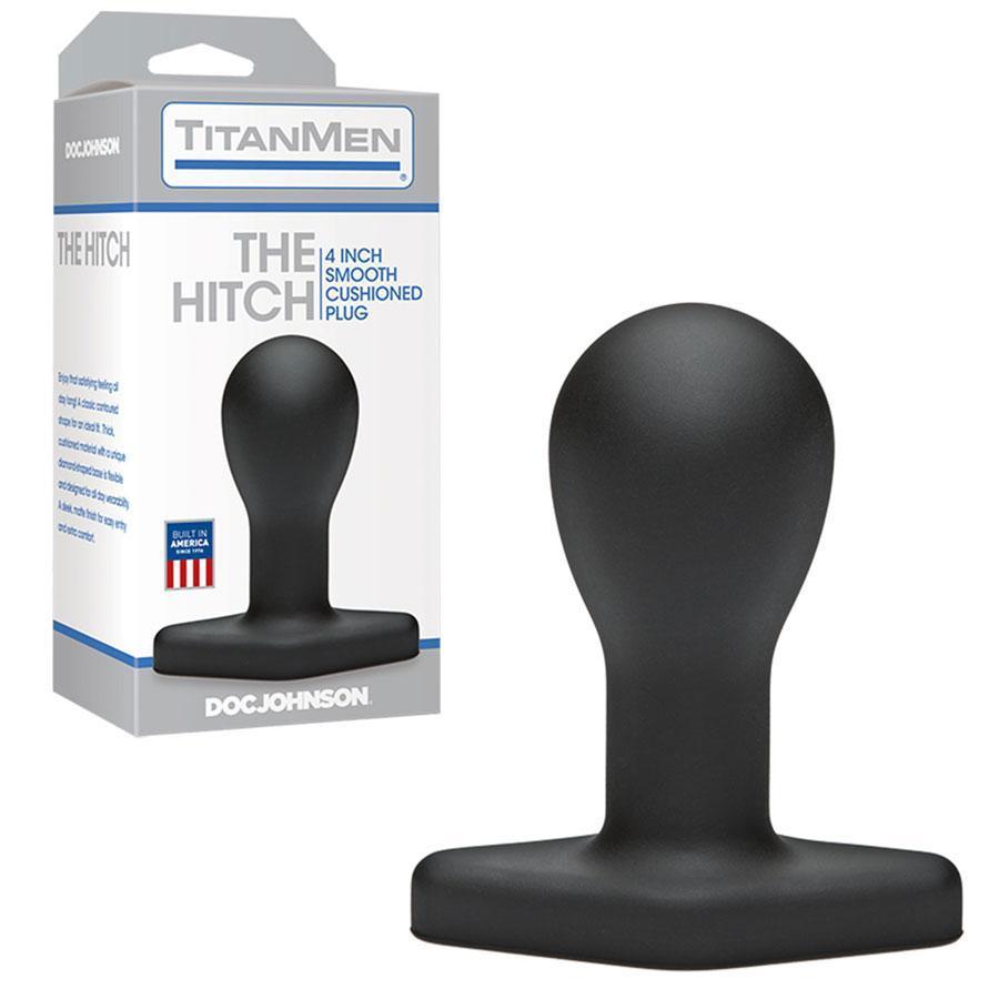 The Hitch Anal Bulb 4 Inch Black Round Anal Bulb by TitanMen、mySite、bottomscart