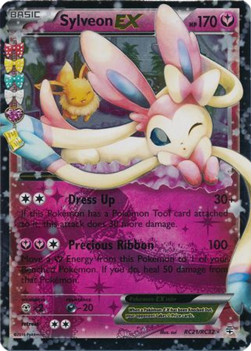 Sylveon EX - RC21/RC32 - Ultra Rare、mySite、waistdrama