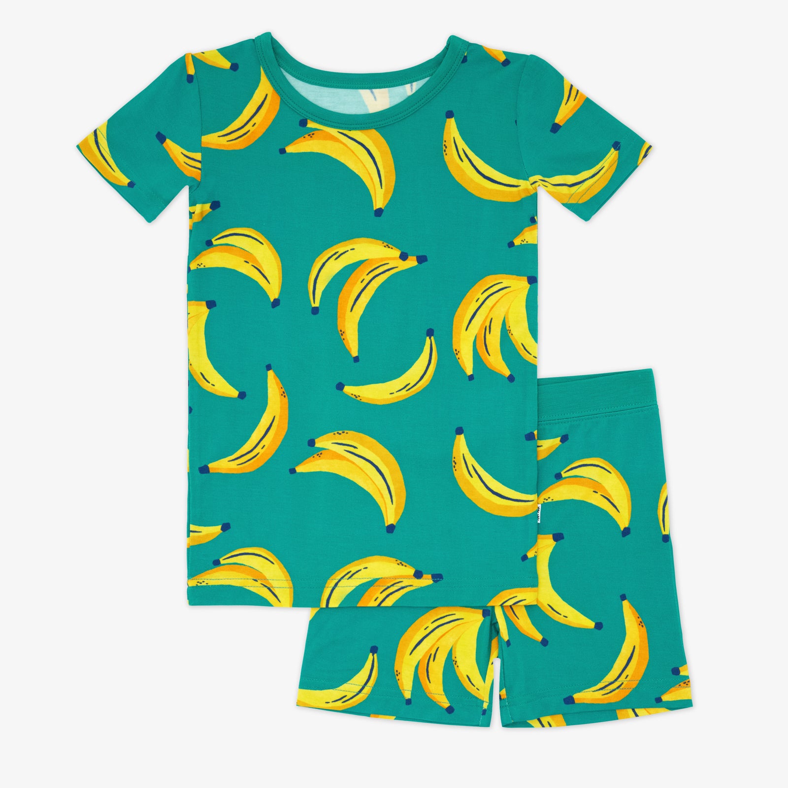 Go Bananas Two-Piece Short Sleeve & Shorts Pajama Set、mySite、g9winljtr