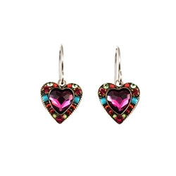 Rose Heart Earrings、mySite、g9winljtr