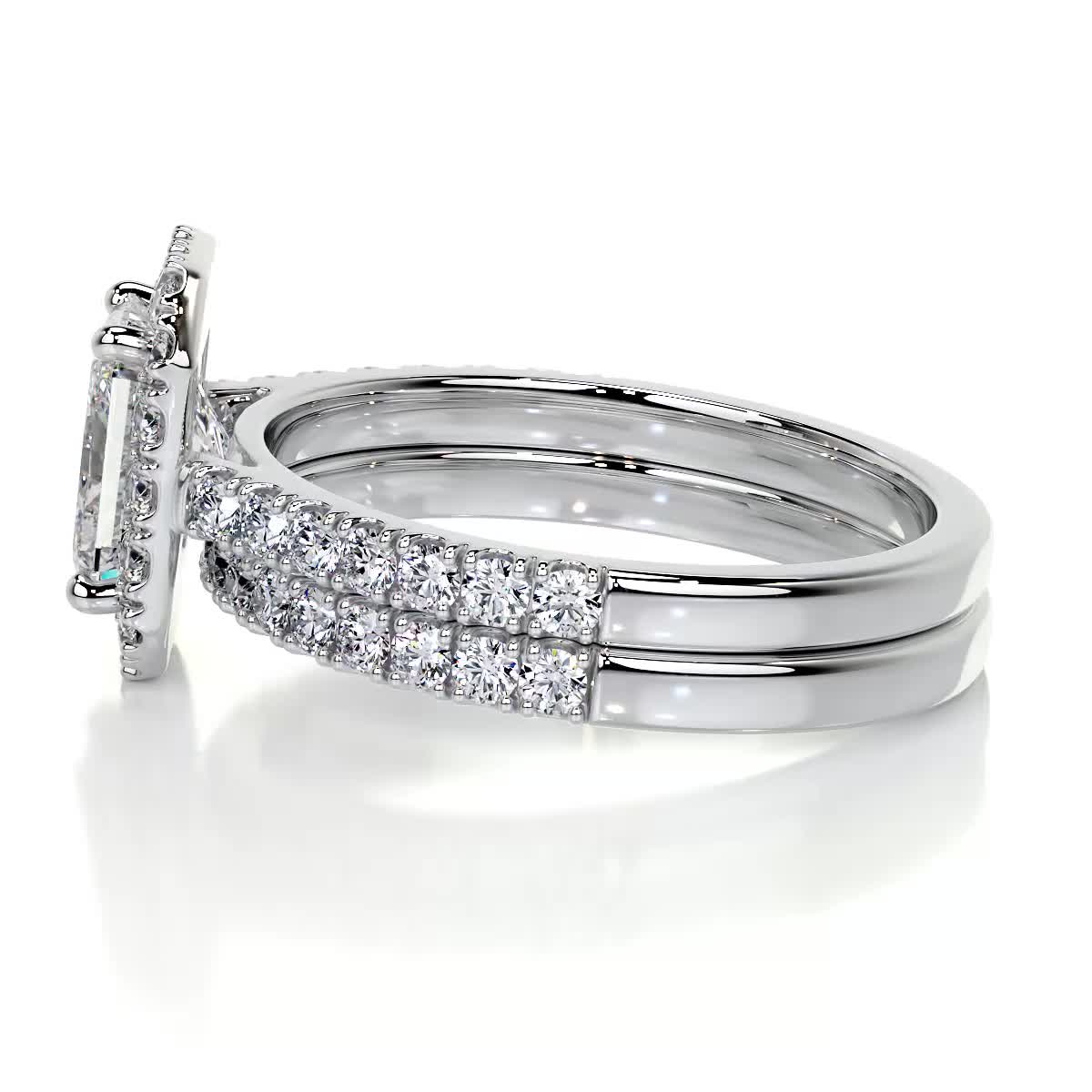 Andrea Diamond Bridal Set -Platinum、mySite、hinf8tx79
