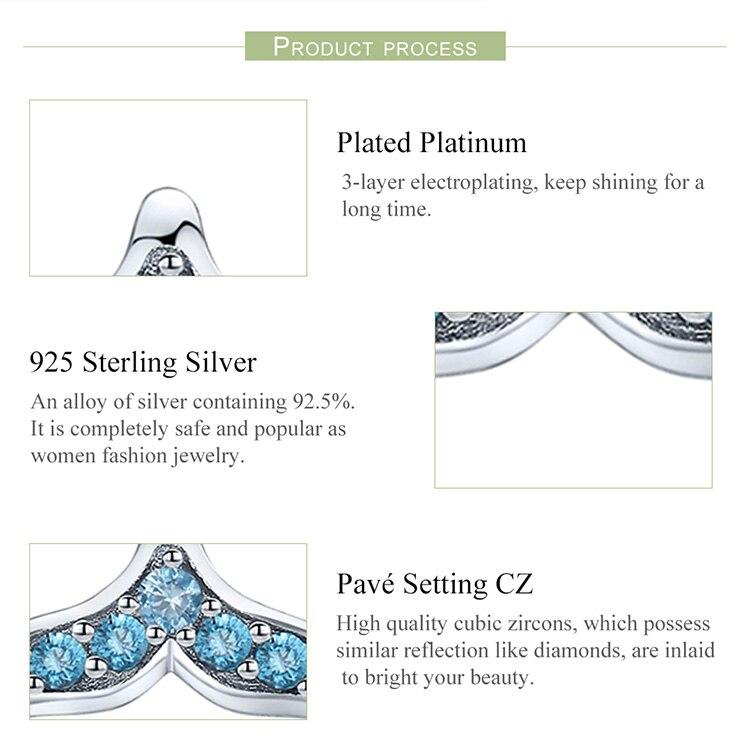 Sterling Silver Bangle Bracelets Gorgeous Blue Fish Tail, Honey Bee, Love and Valentine's Day Gift Ideas Elegant and Unusual!、mySite、g9winljtr