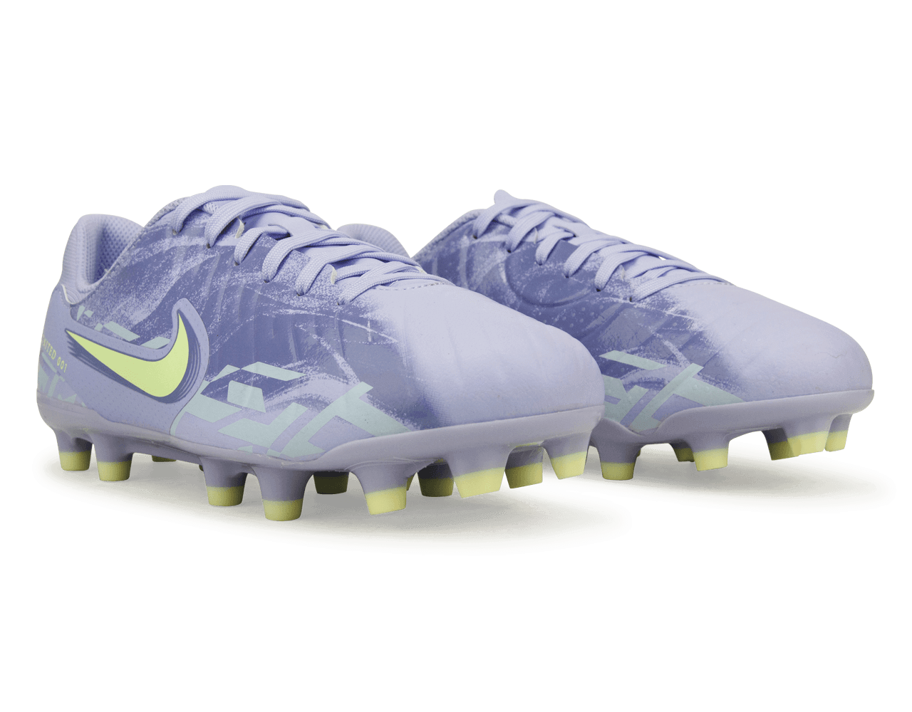 Nike Kids United Tiempo Legend 10 Academy FG/MG Purple Agate/Barely Volt、mySite、noshort