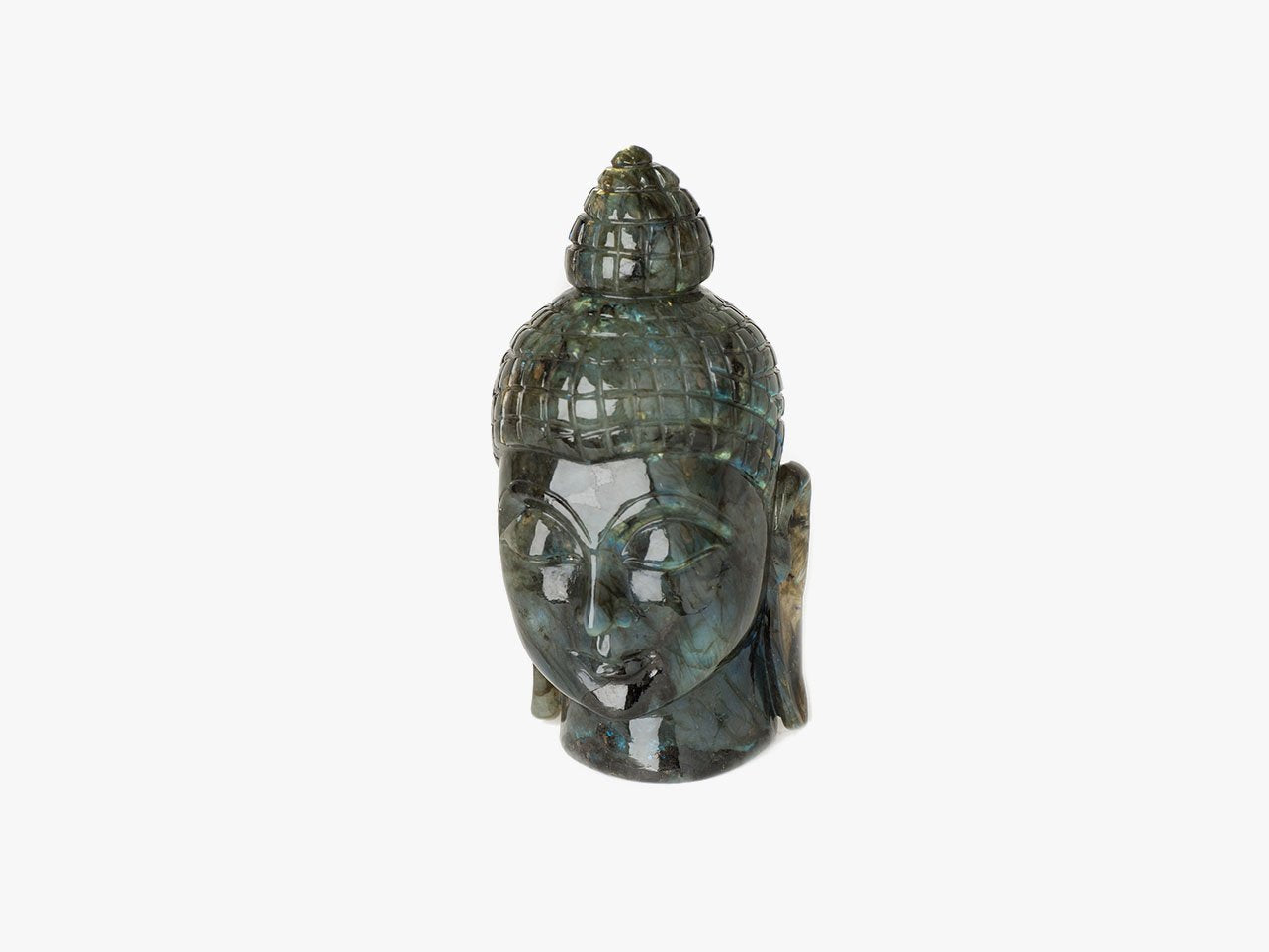 Buddha Statue - Labradorite (18cm)、mySite、topwebapps