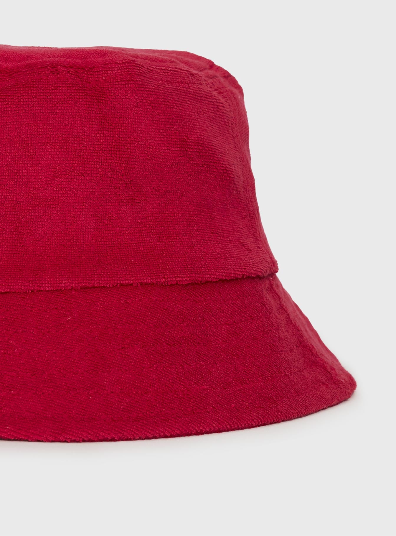 Summer Salt Terry Bucket Hat Red、mySite、solidvoid