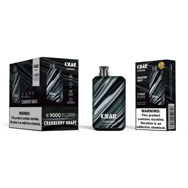 Czar CZ9000 9000 Puffs Disposable Vape 17mL 5 Pack、mySite、zt4zffjzw