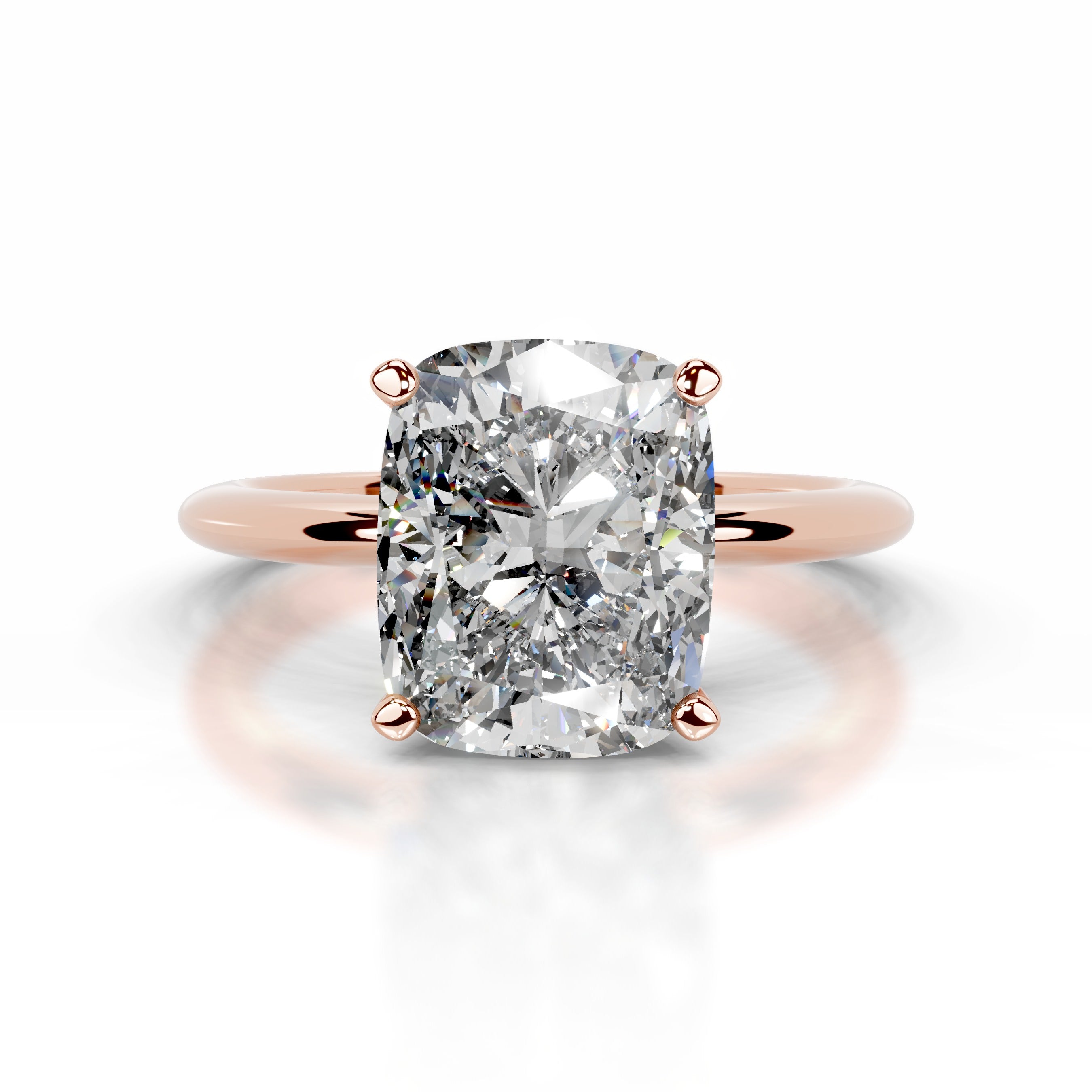 Jael Diamond Engagement Ring - 14K Rose Gold、mySite、hinf8tx79