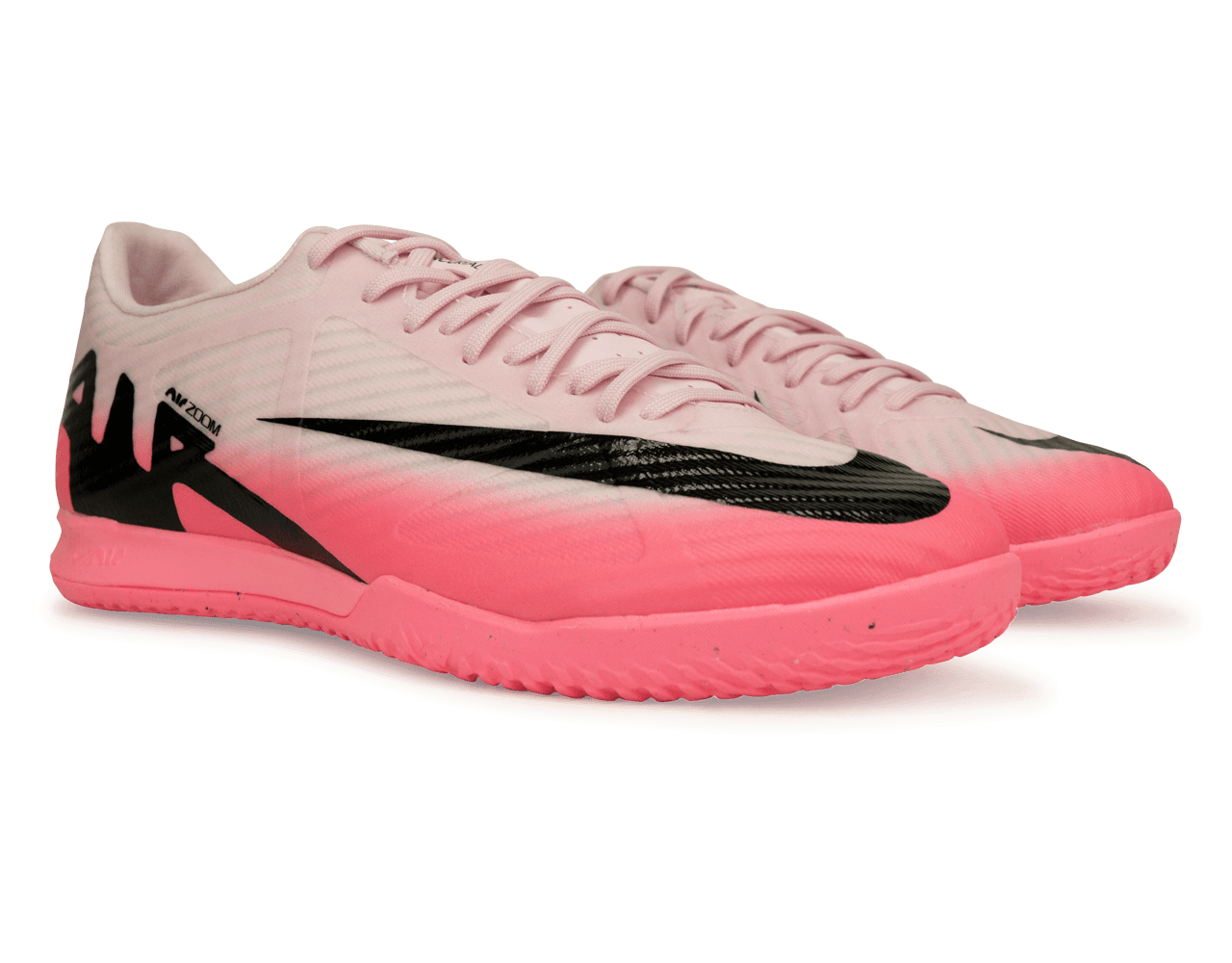 Nike Men's Zoom Mercurial Vapor 15 Academy IC Pink Foam/Black、mySite、noshort