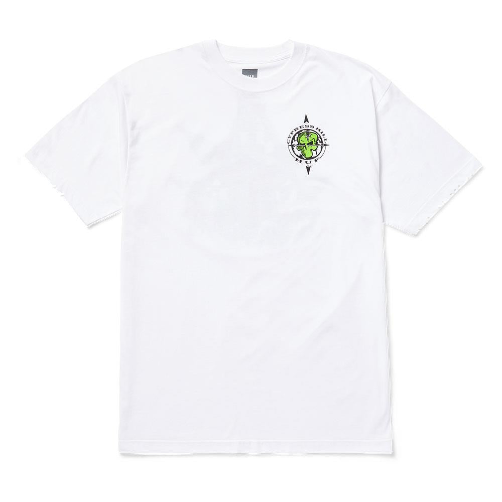 HUF x Cypress Hill Cypress Triangle T-shirt - White、mySite、merchandisen