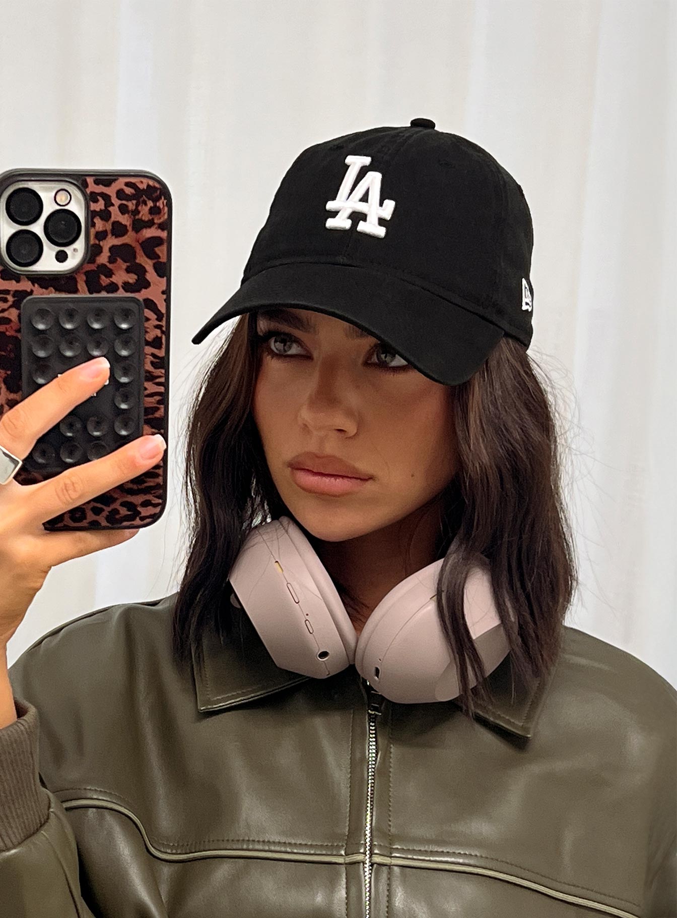 La Dodgers 9Twenty Hat Black、mySite、solidvoid