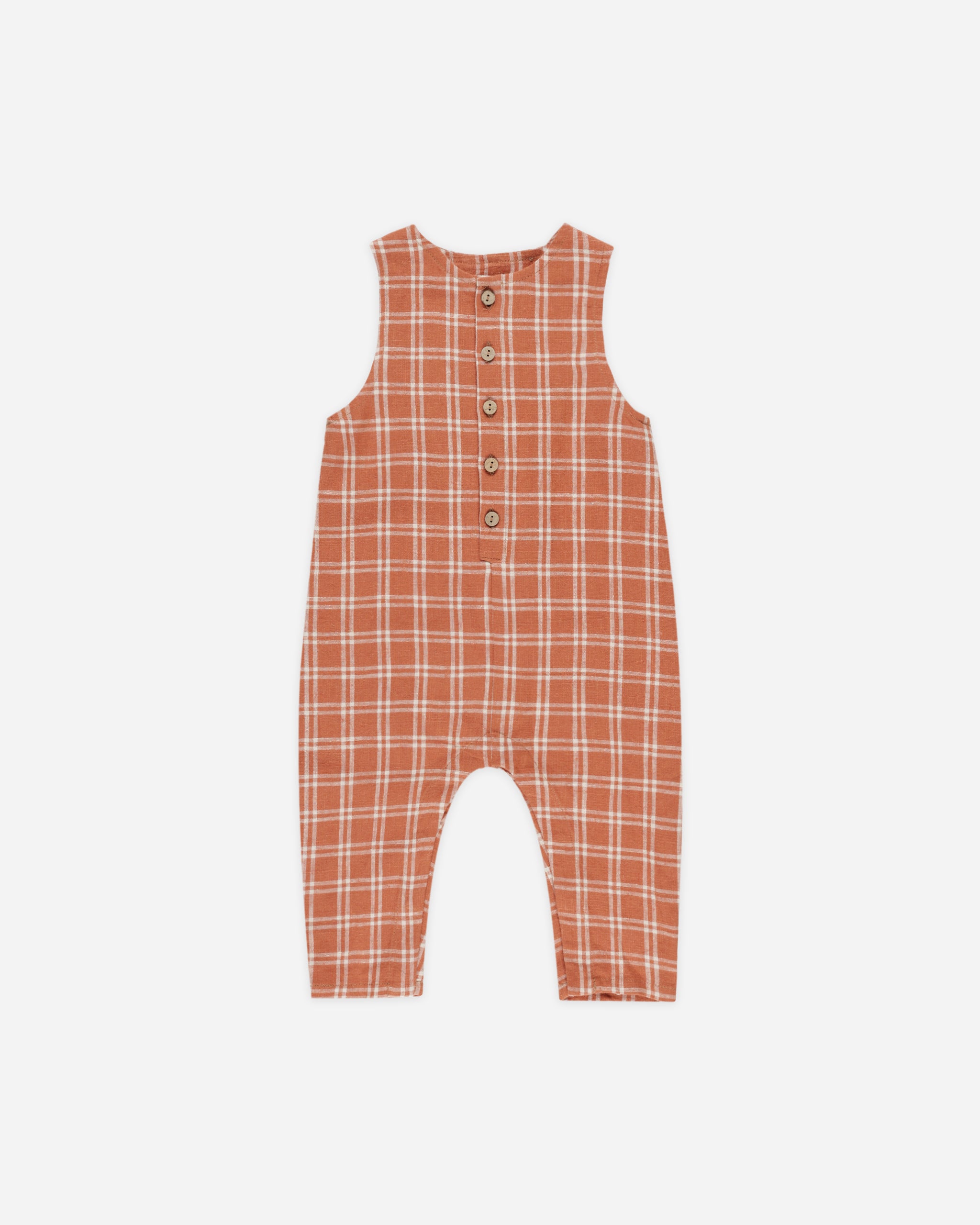  Button Jumpsuit || Poppy Check、mySite、layawaytickets