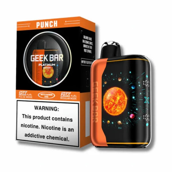GeekBar Pulse X Platinum Edition 25,000 Puffs Disposable 18mL、mySite、zt4zffjzw
