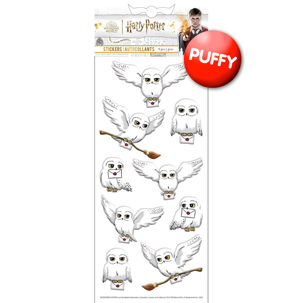  Harry Potter Hedwig Puffy Stickers、mySite、ghnorth