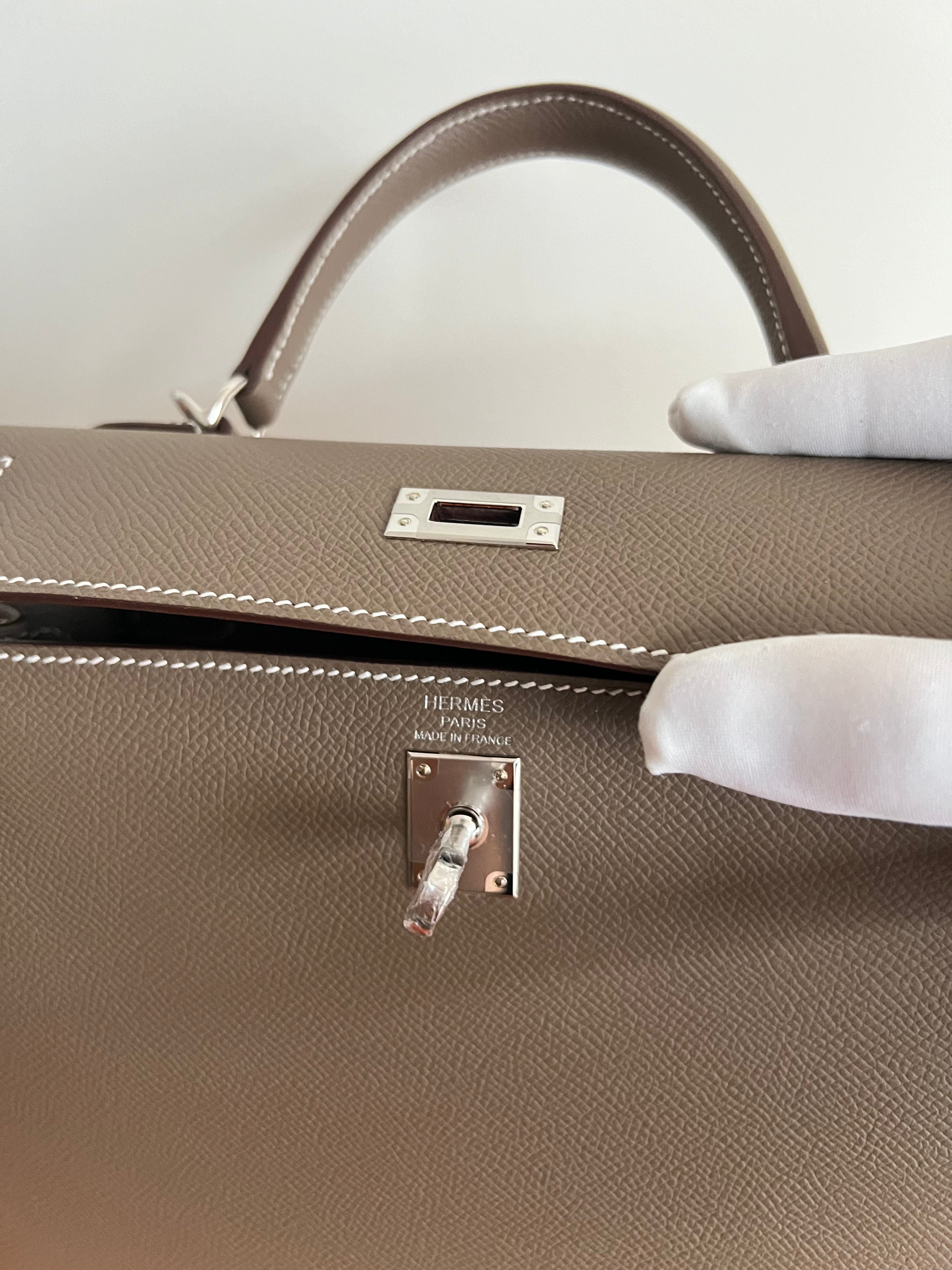 Hermès Kelly 25 Sellier Epsom Etoupe PHW、mySite、garminoutage.com