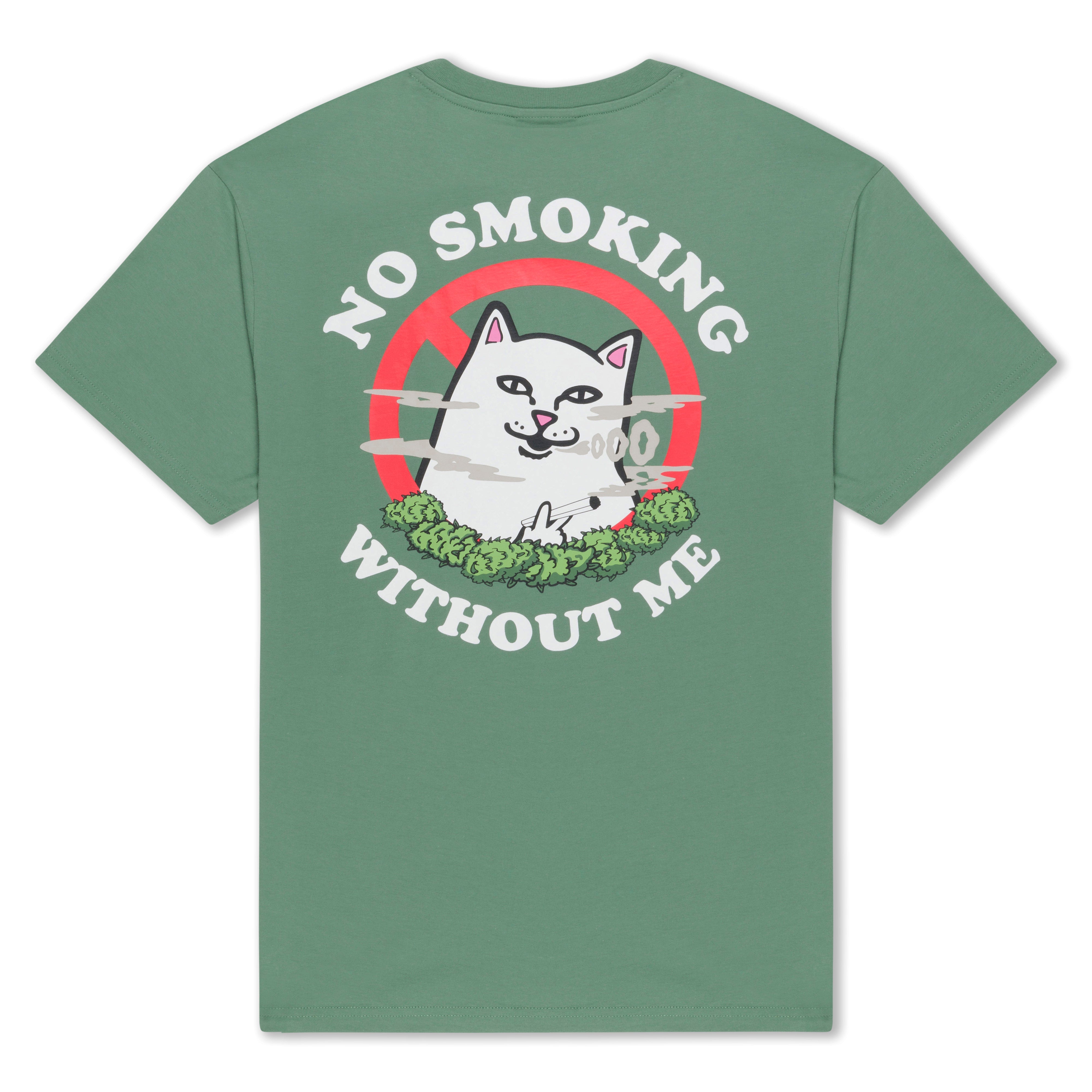  No Smoking Tee (Light Olive)、mySite、merchandisen