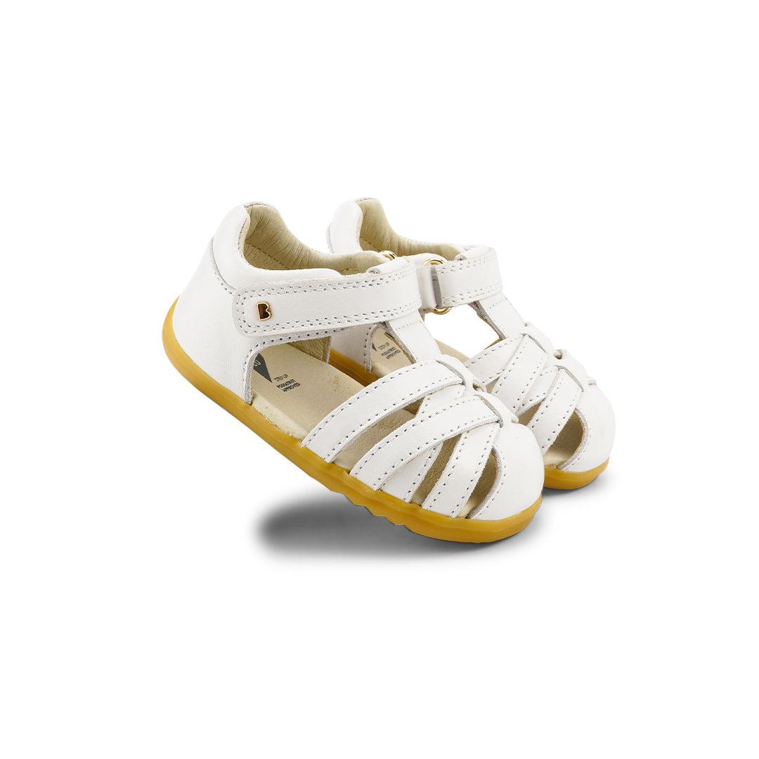  Bobux Step Up Cross Jump Sandals - White、mySite、merchandisen