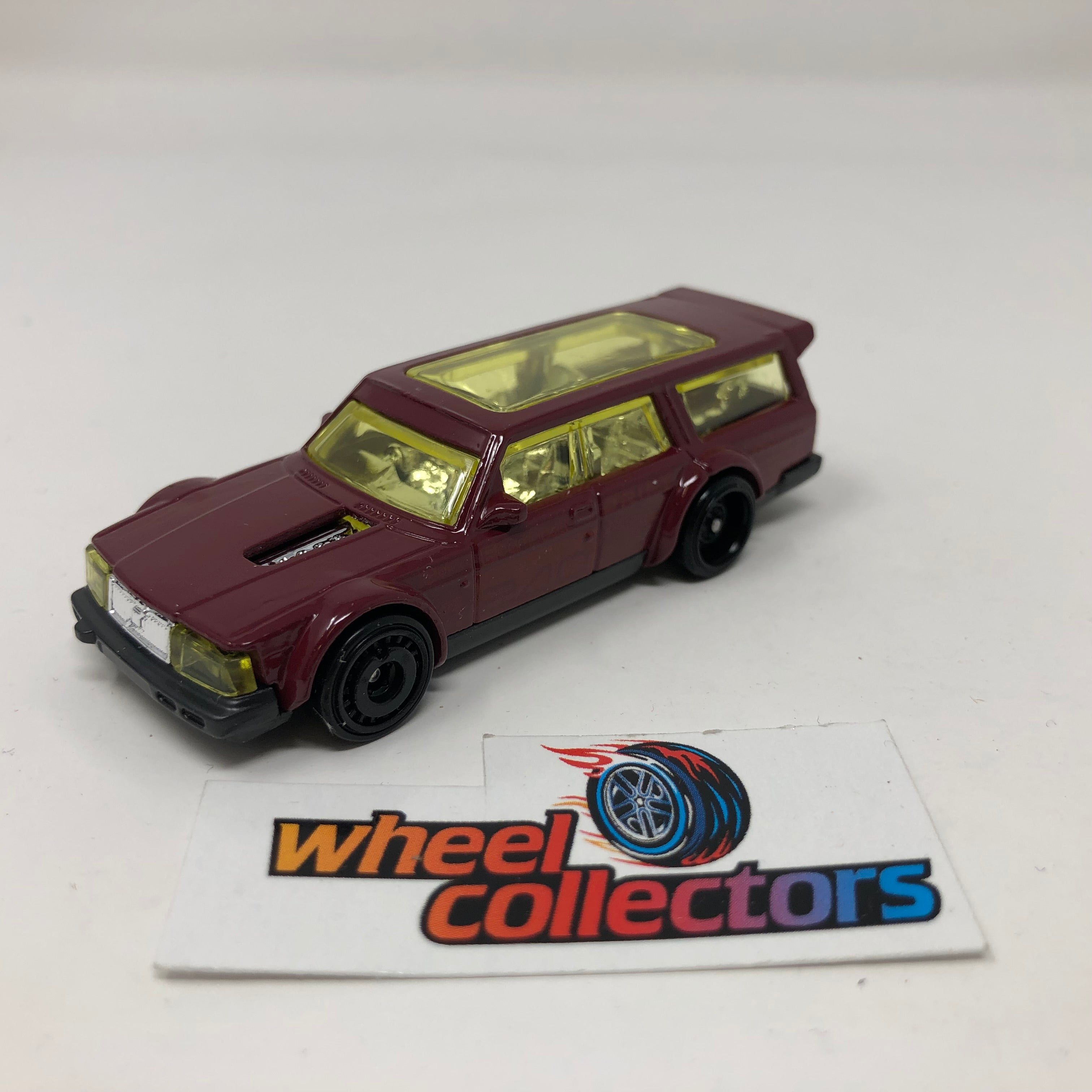 Volvo 240 Drift Wagon * Burgandy * Hot Wheels Loose 1:64 Scale、mySite、hgirdovlk