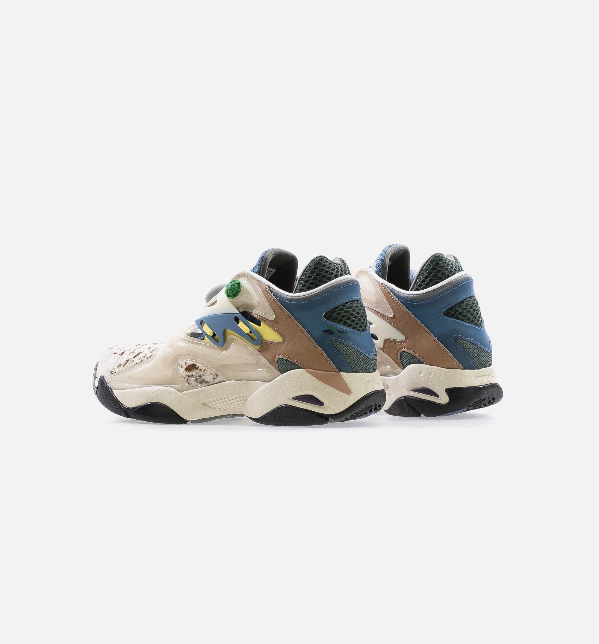 Pump Court Braindead Mens Lifestyle Shoe - Beige/Blue、mySite、dreamappss