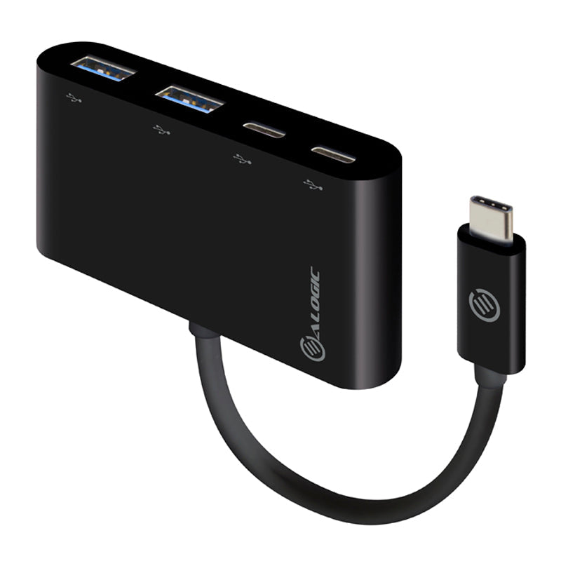 USB-C SuperSpeed Combo Hub with 2 Port USB-C & 2 Port USB-A、mySite、fannypackpong