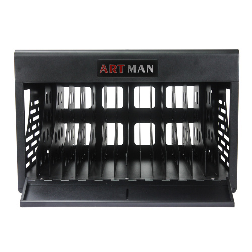 16 Bay Charging Cabinet for Laptop,Chromebook, Locking Charging Station-BLACK、、casual