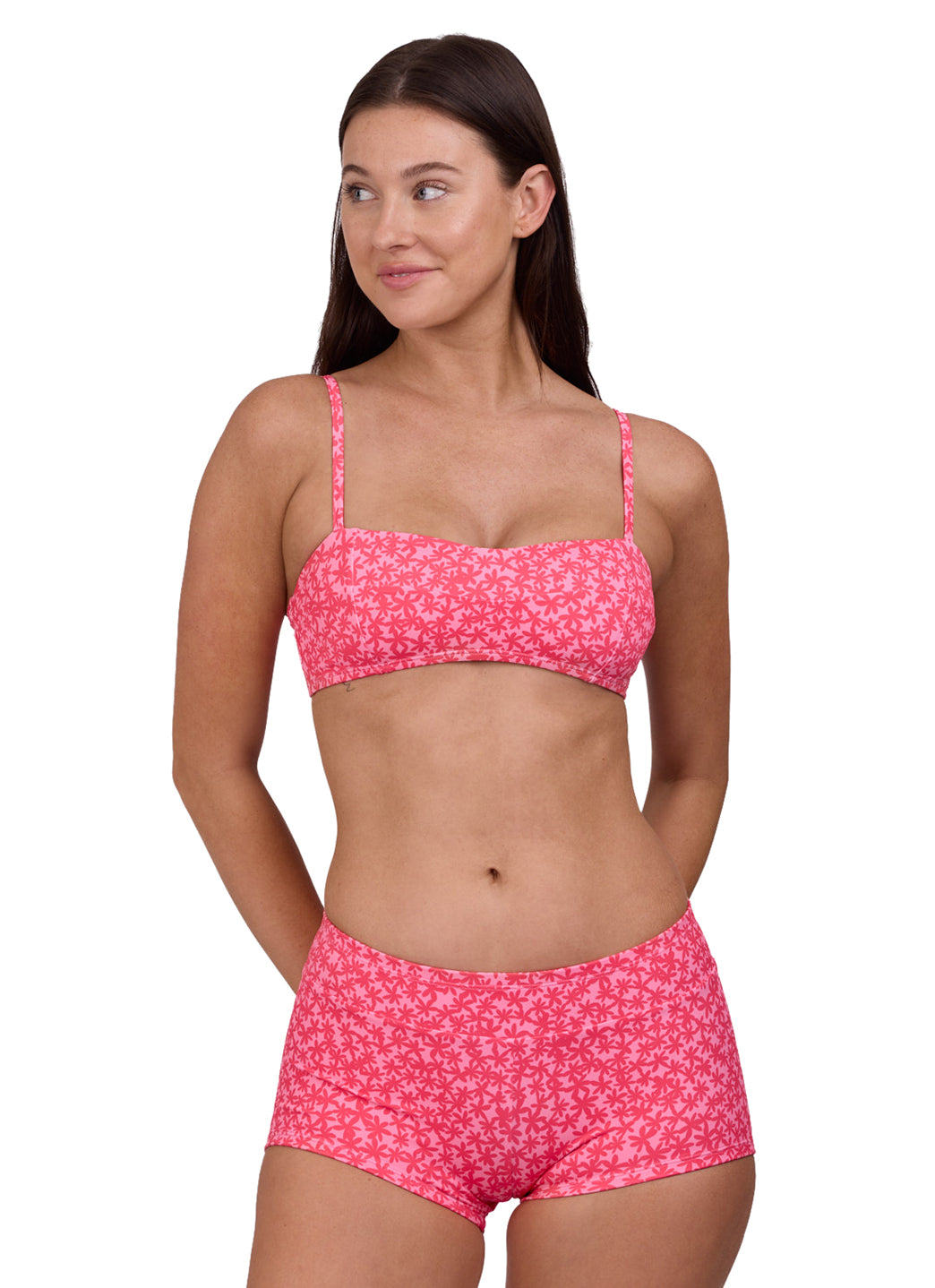 JOLYN Women's Seastar Piha Boyshort Swim Short、mySite、noshort