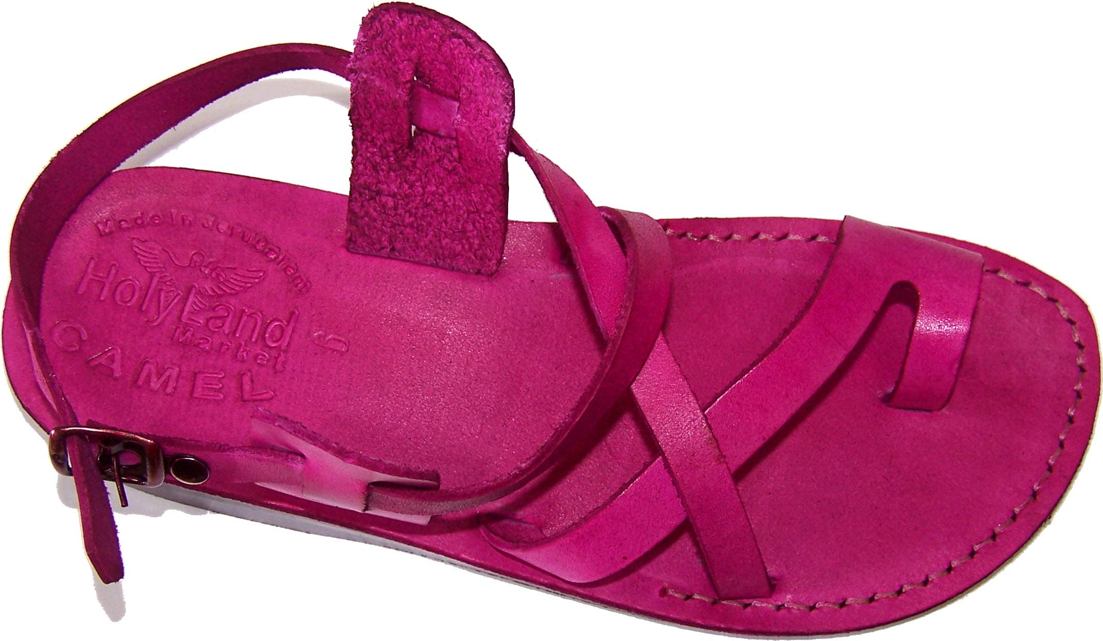  Holy Land Market Unisex Leather Biblical Sandals (Jesus - Yashua) Jesus - Colored Blue、mySite、elrpsem3k