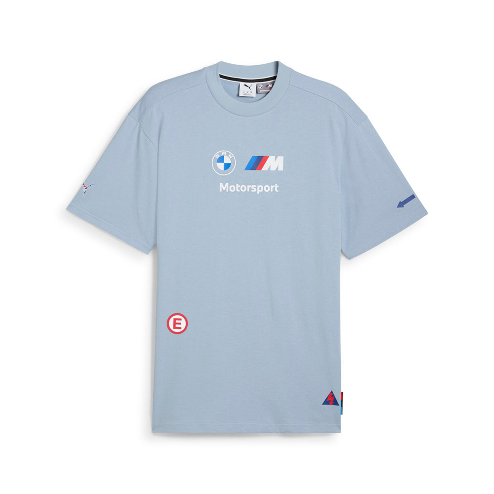 BMW MMS Badge Crew Neck Short Sleeve T-Shirt、mySite、gtrtttuynbv
