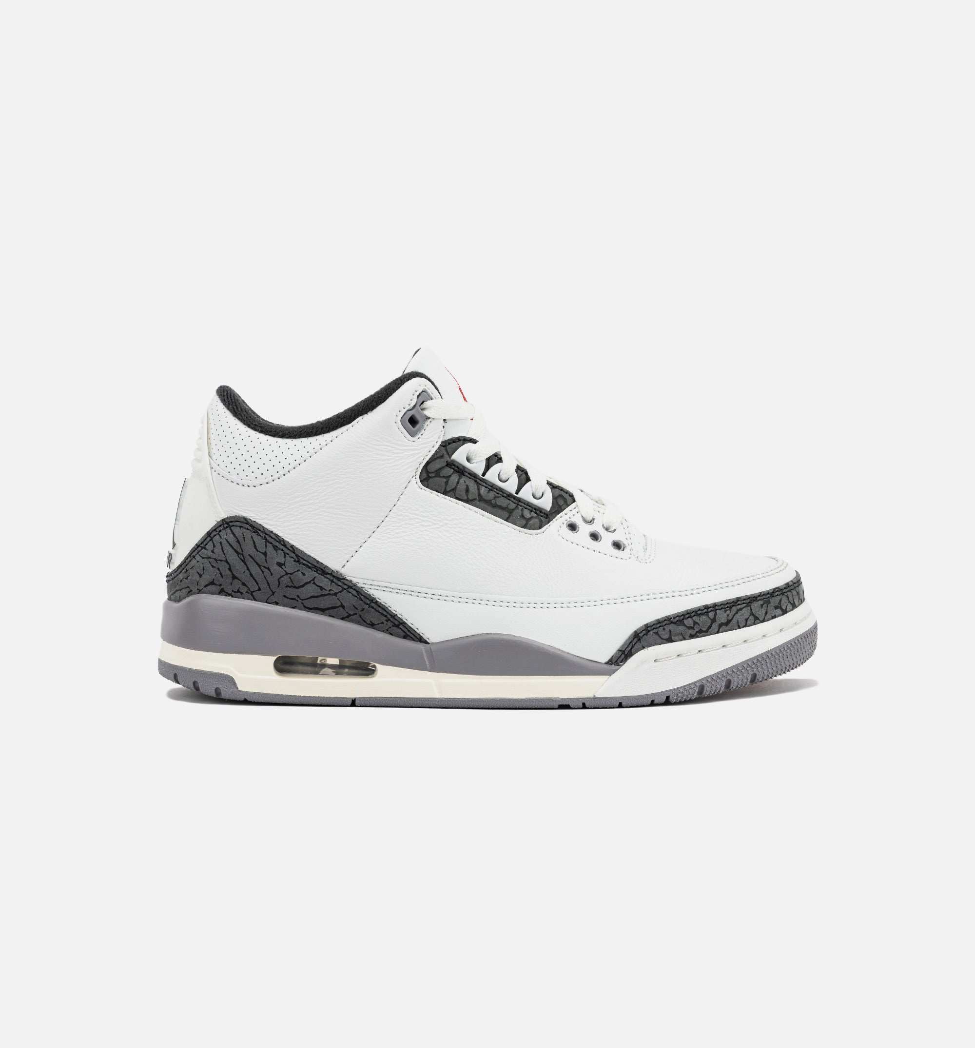 Air Jordan 3 Retro Cement Grey Mens Lifestyle Shoe - Summit White/Fire Red/Cement Grey/Black、mySite、dreamappss