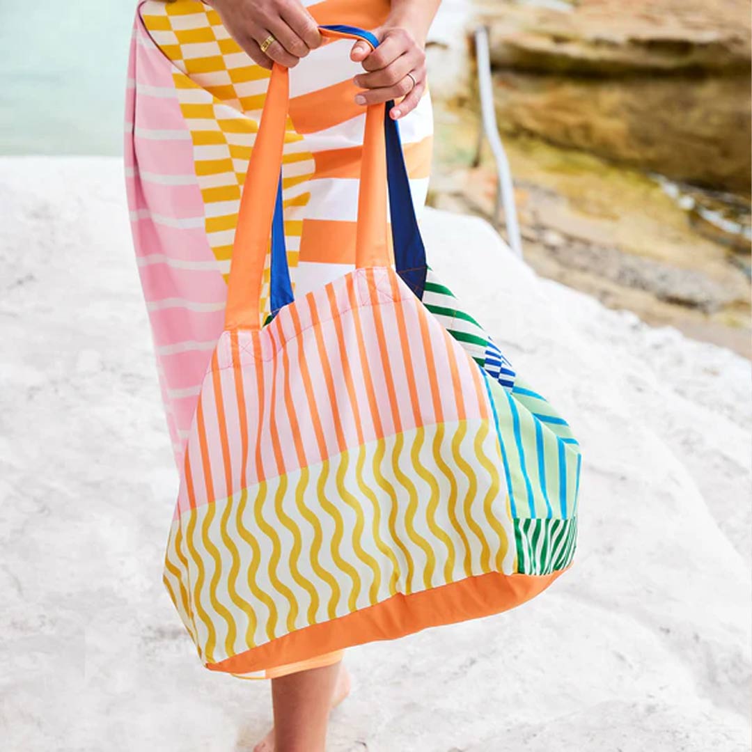  Dock & Bay Beach Bag - Stripe Up Your Life、mySite、merchandisen
