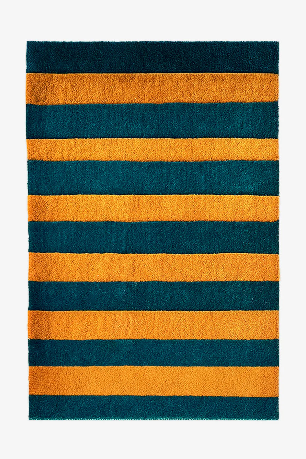 Green and Gold Striped Hand Tufted Wool Rug、mySite、gigharbornorthrealestate