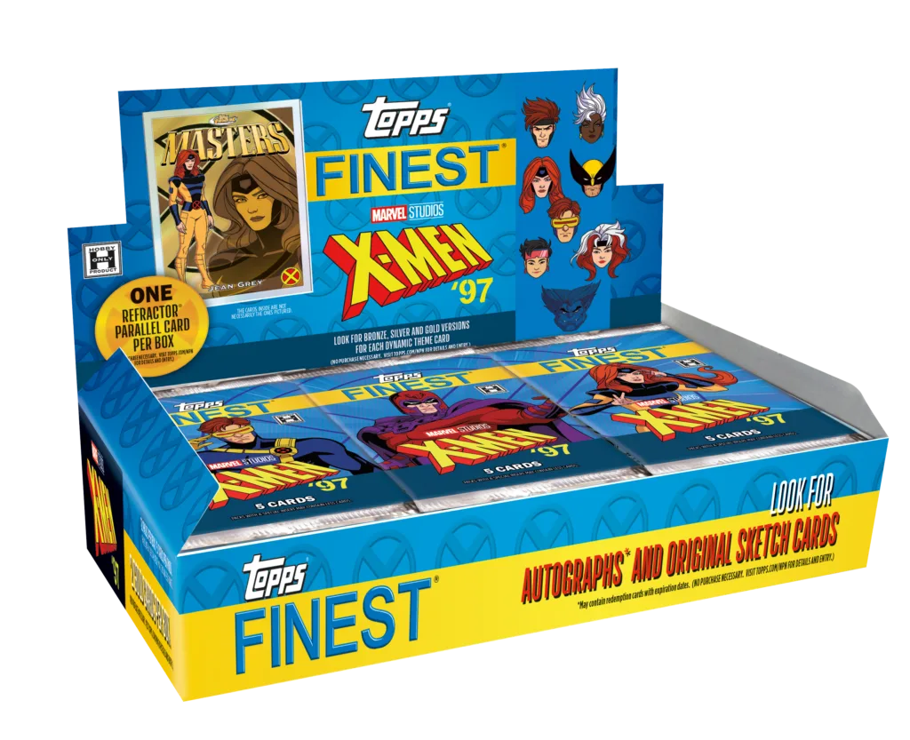 Topps Finest X-Men 97 - Hobby Box、mySite、waistdrama
