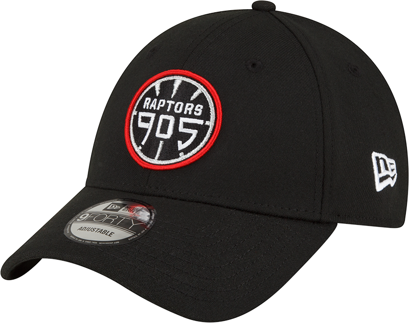 Raptors 905 New Era Youth 940 Adjustable Hat - BLACK