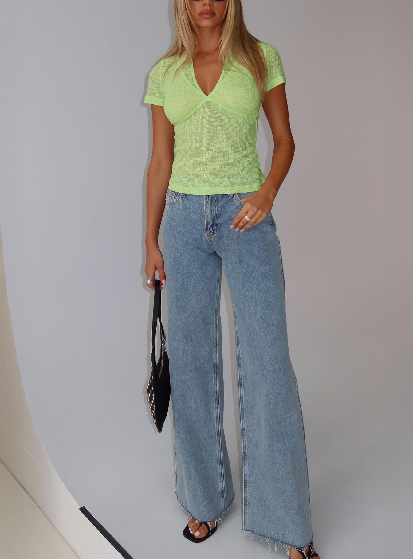 Darla Low Rise Straight Jean Vintage Blue Wash、mySite、solidvoid