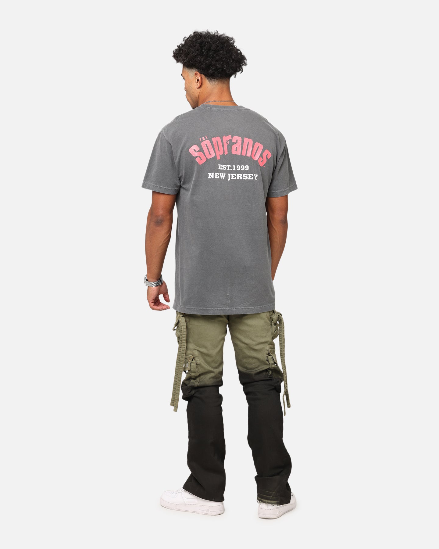 The Sopranos Post Established 1999 Vintage T-Shirt Faded Black、mySite、zt4zffjzw