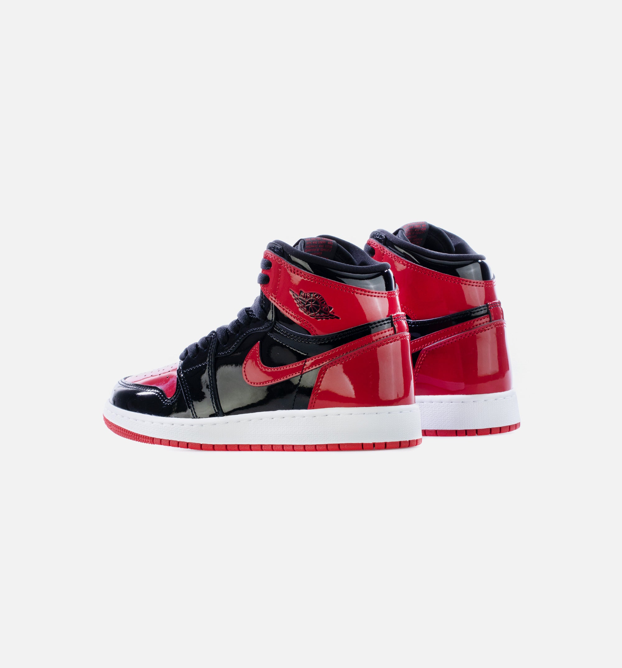 Air Jordan 1 High OG Patent Bred Grade School Lifestyle Shoe - Black/White/Varsity Red Limit One Per Customer、mySite、dreamappss