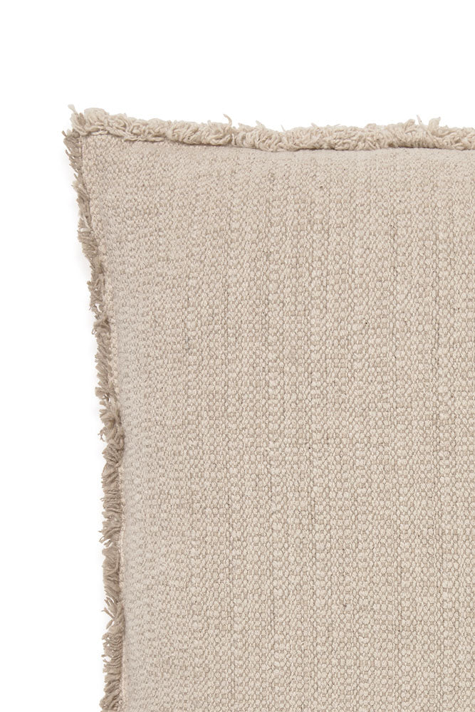 Handloom Square Cushion Beige、mySite、gigharbornorthrealestate